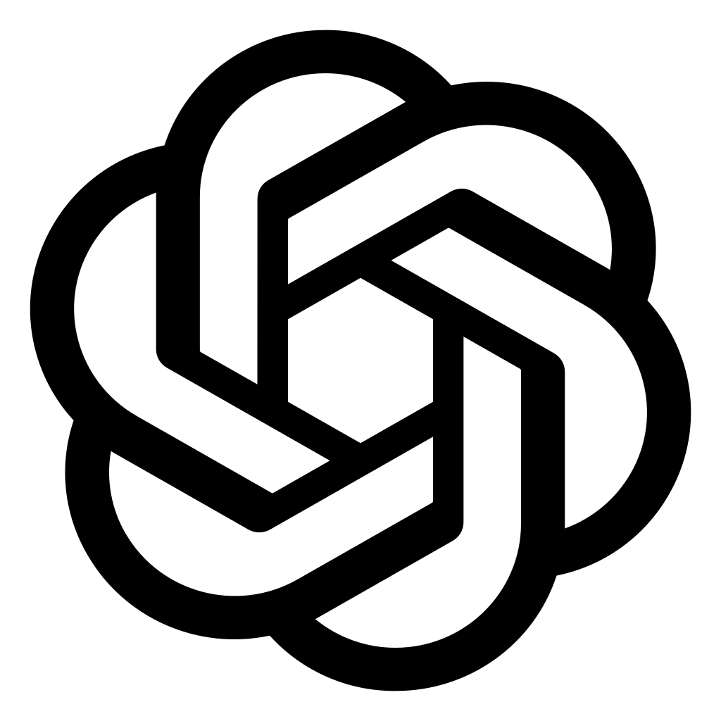 OpenAI Logo - Artificial Intelligence Platform